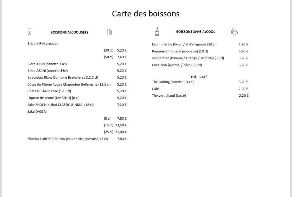 Ramen Djizan Chevreul - Menu Image 2