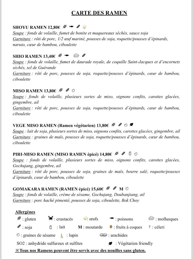 Ramen Djizan Chevreul - Menu Image 3